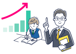 >一人ひとりにあった授業